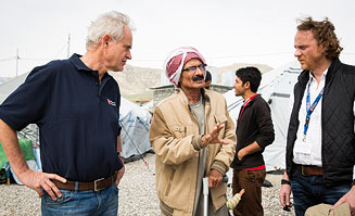 Flüchtlingscamp im Nordirak. Foto: Carmen Wolf/Malteser International